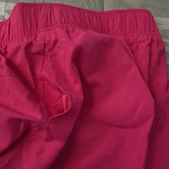 New Athletic Works XXXL 3X Hot Pink running shorts 5 inch inseam with liner - Picture 7 of 7